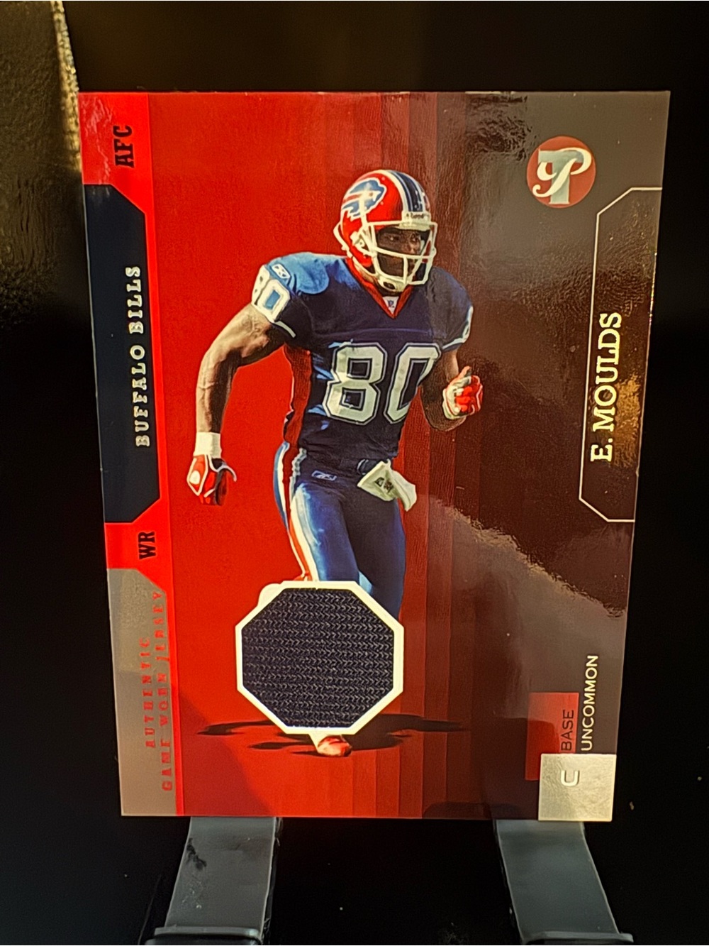 Eric Moulds Buffalo Bills Football Jersey Card